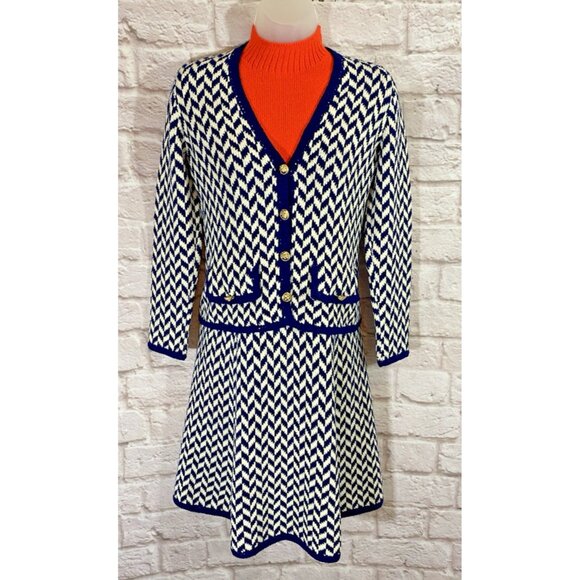 St. John Dresses & Skirts - Vintage 1960s St. John Knits Sweater Jacket Dress 2-Piece Outfit Small/Medium